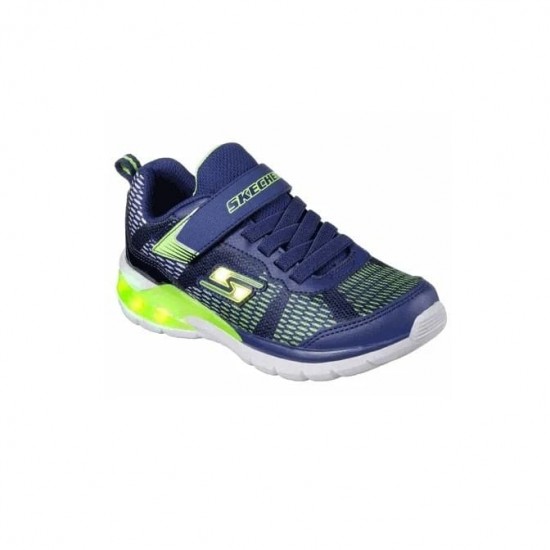 Skechers Erupters II Lava Waves Αθλητικά Παιδικά Παπούτσια Running με Σκρατς Navy Μπλε 90553N-NVLM