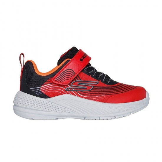 Skechers Αθλητικά Παιδικά Παπούτσια Running Microspec Advance Κόκκινα 403926L-RDBK