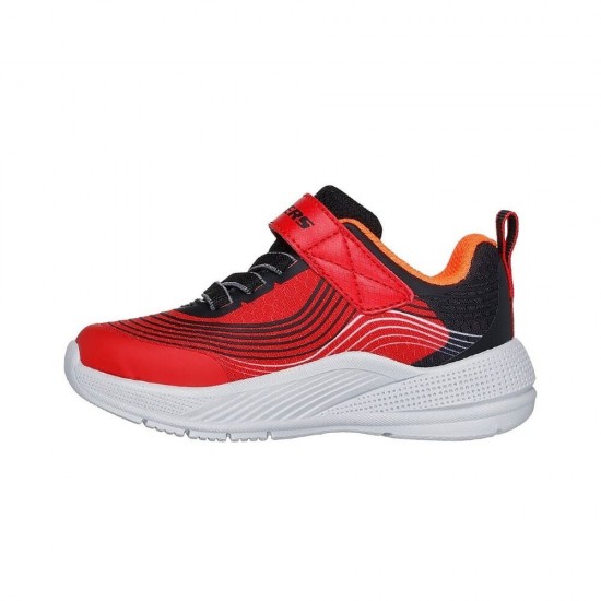 Skechers Αθλητικά Παιδικά Παπούτσια Running Microspec Advance Κόκκινα 403926L-RDBK