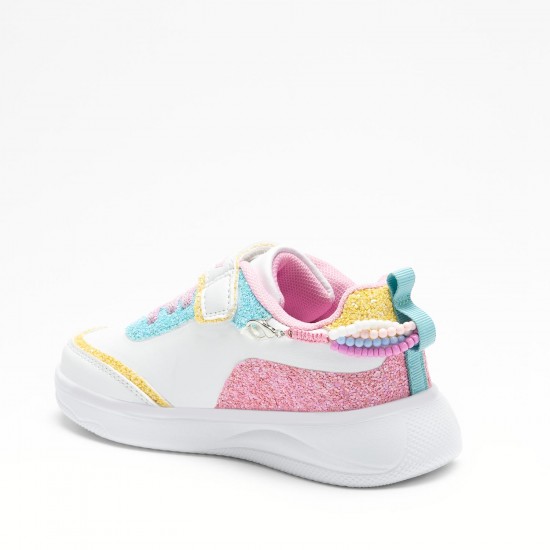 Lelli Kelly Gioiello παιδικά sneakers για κορίτσια σε Λευκό χρώμα LKAA4729-A00-MU01